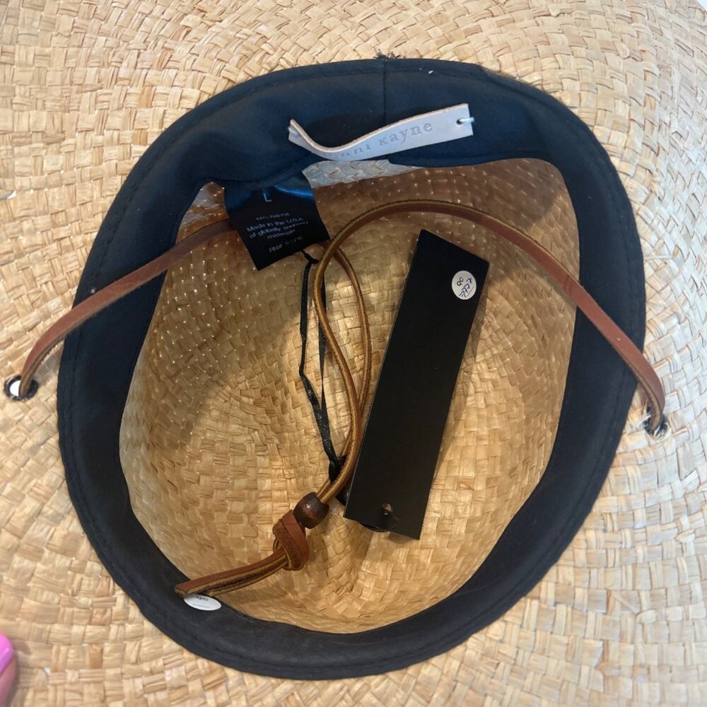 JENNI KAYNE Safari Hat Natural Size Large NWT - Picture 3 of 5